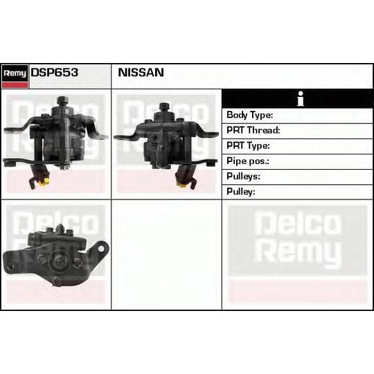 DSP653 - Hydraulic Pump, steering system 