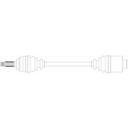 SU3027 - Drive Shaft 