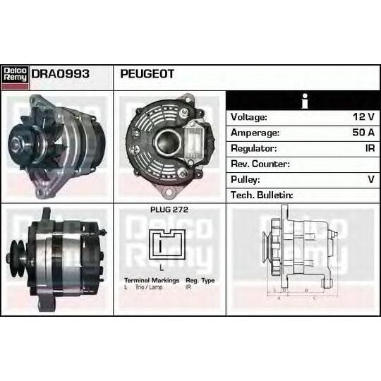 DRA0993 - Alternator 