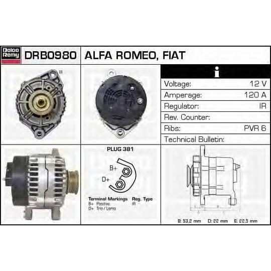 DRB0980 - Alternator 