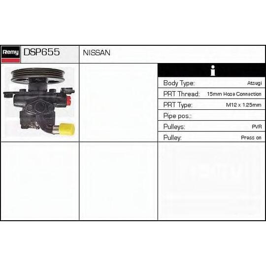 DSP655 - Hydraulic Pump, steering system 