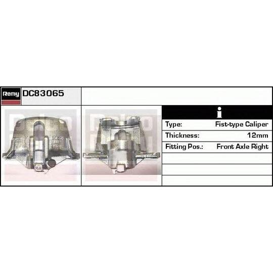 DC83065 - Brake Caliper 