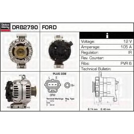 DRB2790 - Alternator 