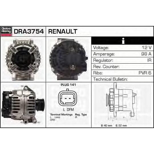 DRA3754 - Generaator 