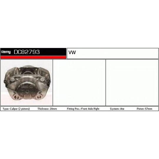 DC82793 - Brake Caliper 