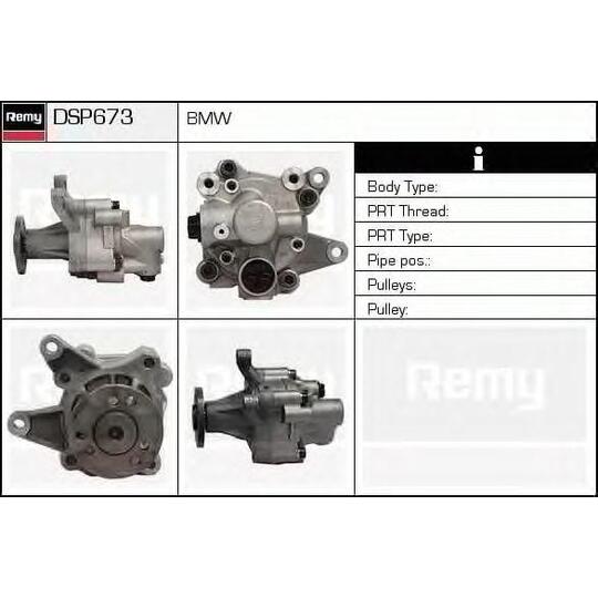 DSP673 - Hydrauliikkapumppu, ohjaus 