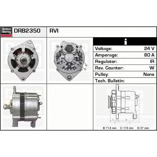 DRB2350 - Generaator 