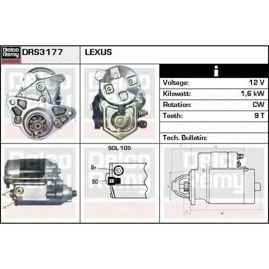 DRS3177 - Starter 