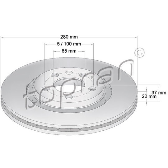 107 681 - Brake Disc 