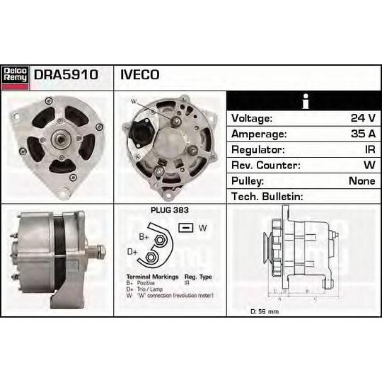 DRA5910 - Alternator 