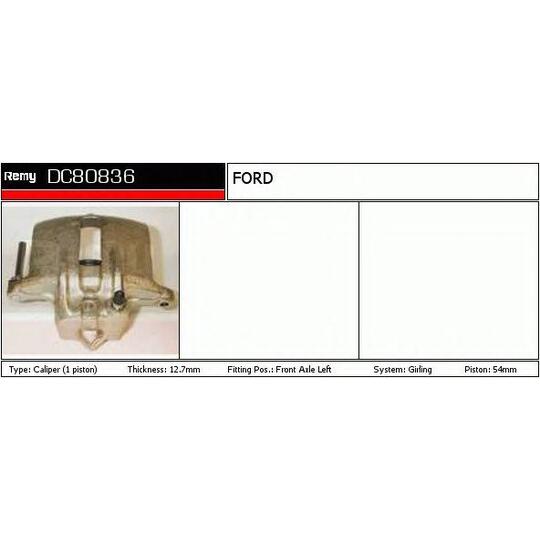 DC80836 - Brake Caliper 