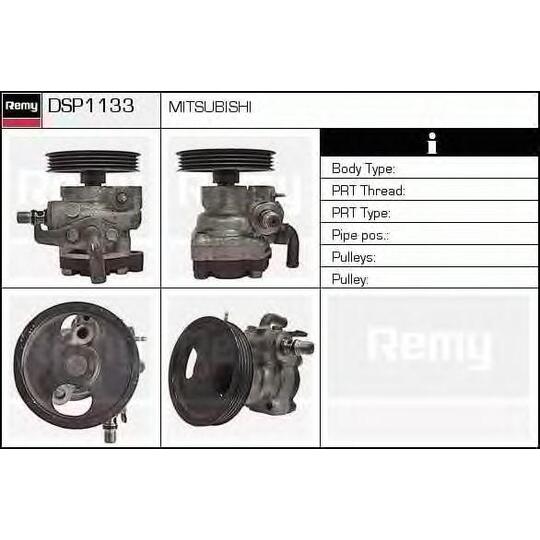 DSP1133 - Hydraulic Pump, steering system 