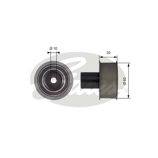 T42136 - Deflection/Guide Pulley, timing belt 