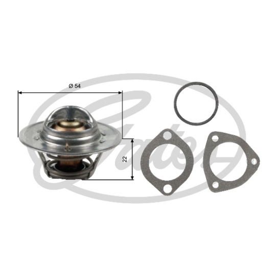 TH12782G1 - Thermostat, coolant 