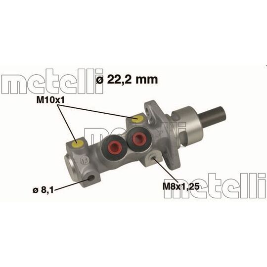 05-0489 - Brake Master Cylinder 