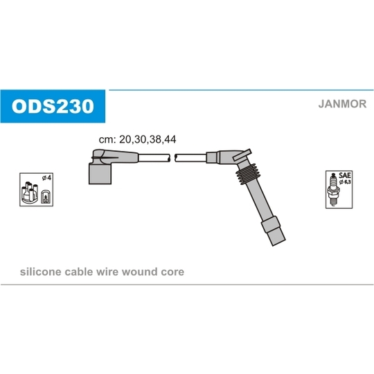 ODS230 - Süütesüsteemikomplekt 