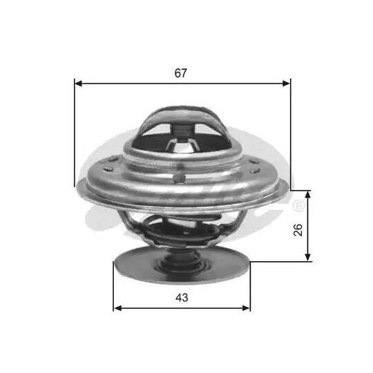 TH13480G1 - Thermostat, coolant 