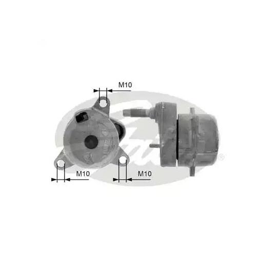 T39050 - Tensioner Pulley, v-ribbed belt 