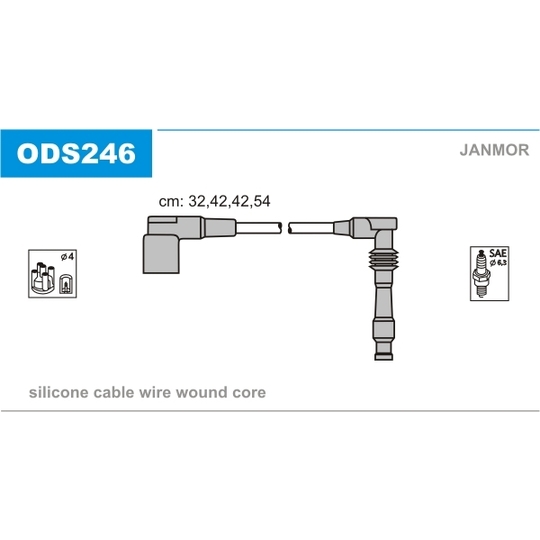 ODS246 - Ignition Cable Kit 