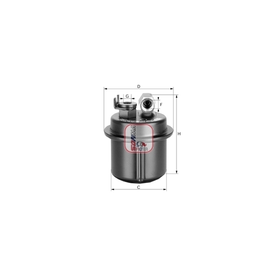 S 1535 B - Fuel filter 