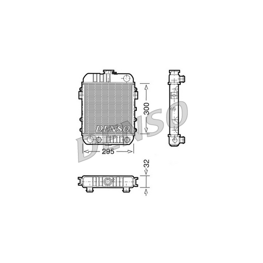 DRM20061 - Radiator, engine cooling 