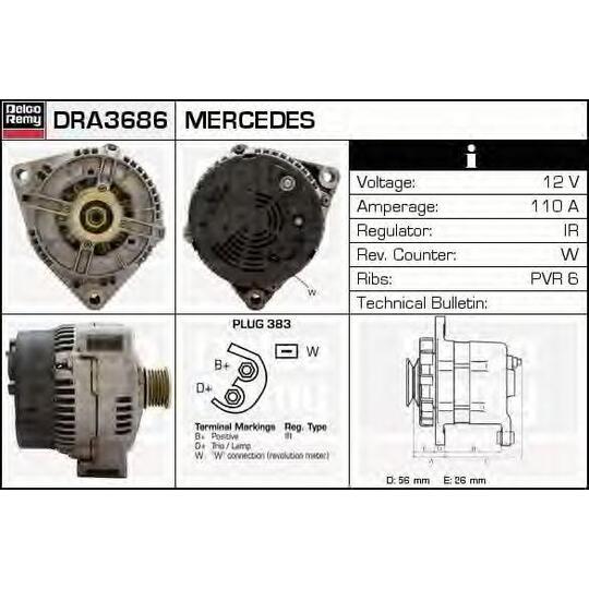 DRA3686 - Generaator 