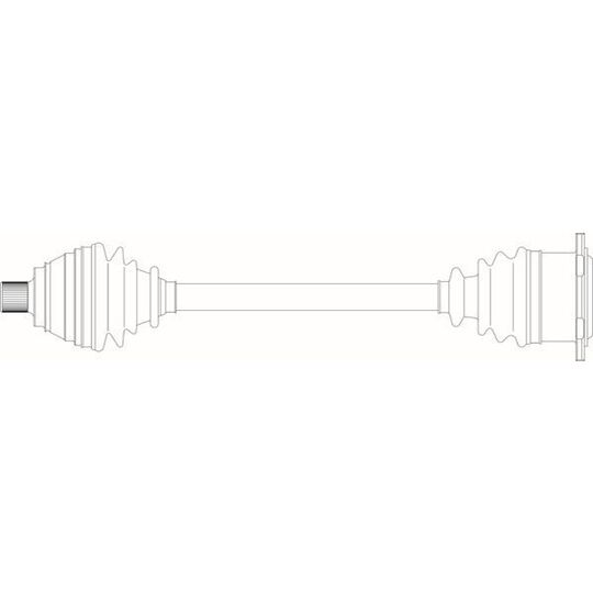 AU3128 - Drive Shaft 