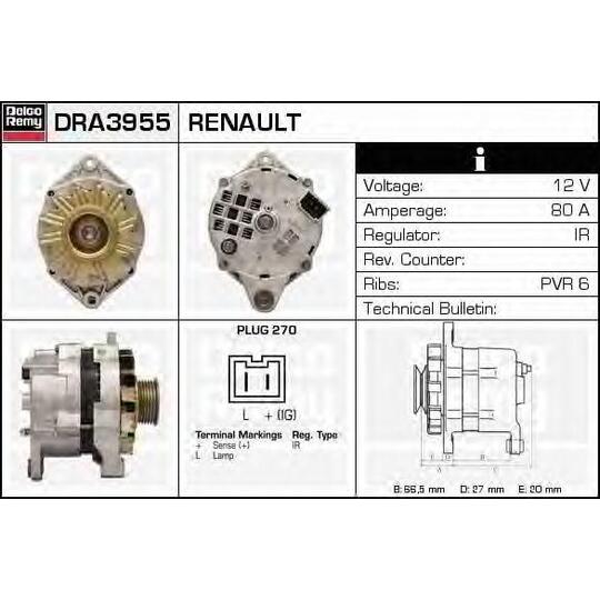 DRA3955 - Generator 