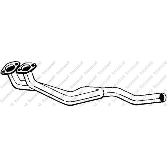 832-729 - Exhaust pipe 