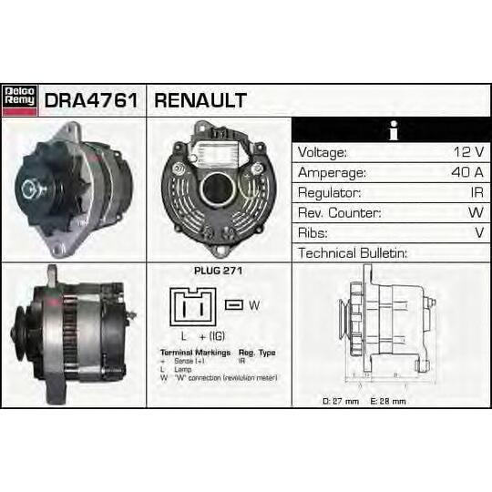 DRA4761 - Generator 