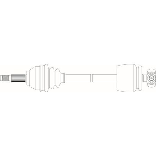 FI3035 - Drive Shaft 