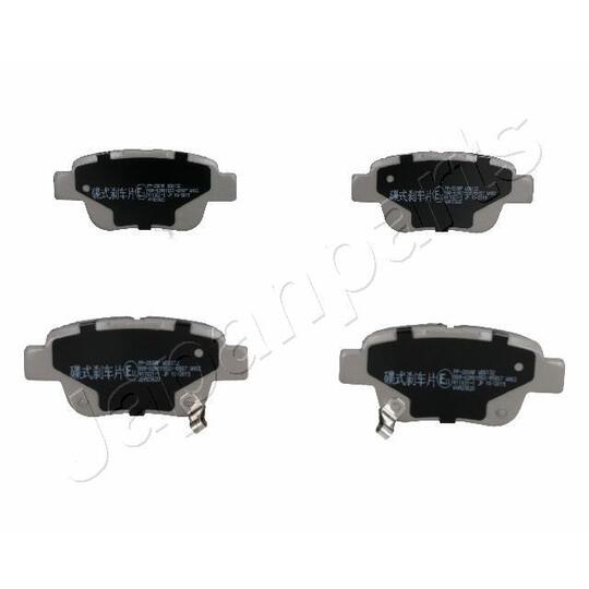 PP-200AF - Brake Pad Set, disc brake 