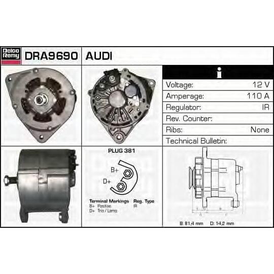 DRA9690 - Laturi 