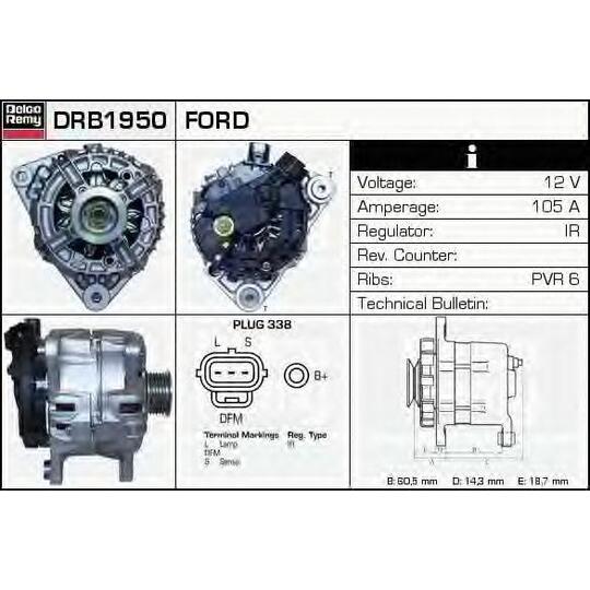 DRB1950 - Alternator 