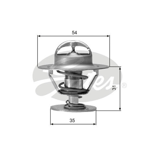 TH00682G1 - Thermostat, coolant 