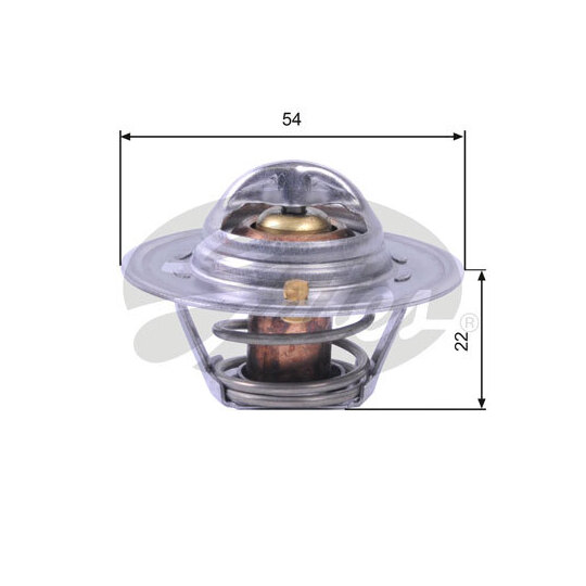 TH12888G1 - Thermostat, coolant 