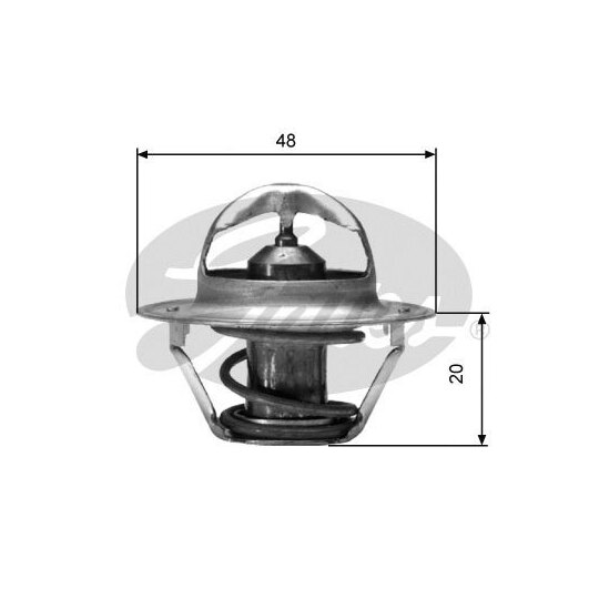 TH00388G1 - Thermostat, coolant 
