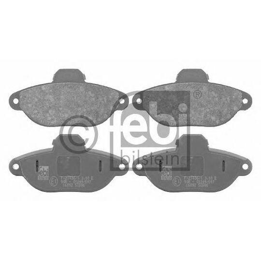 16092 - Brake Pad Set, disc brake 