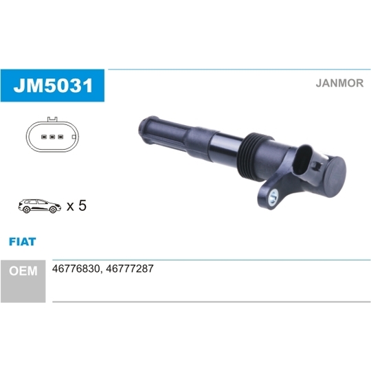 JM5031 - Ignition coil 