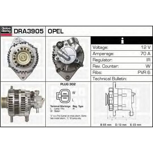 DRA3905 - Generator 
