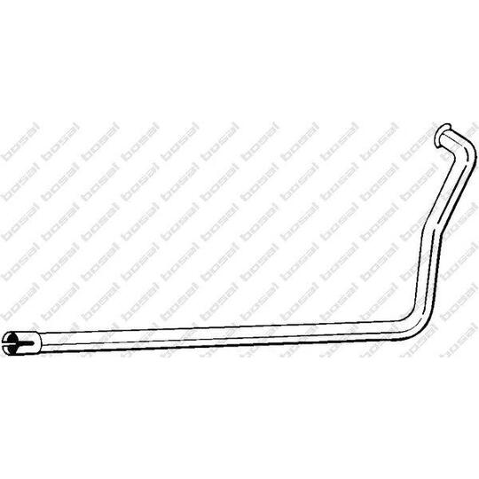 489-745 - Exhaust pipe 