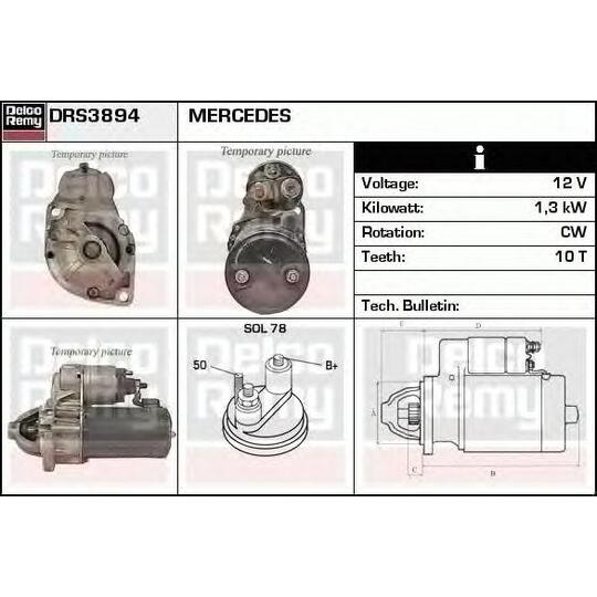 DRS3894 - Starter 