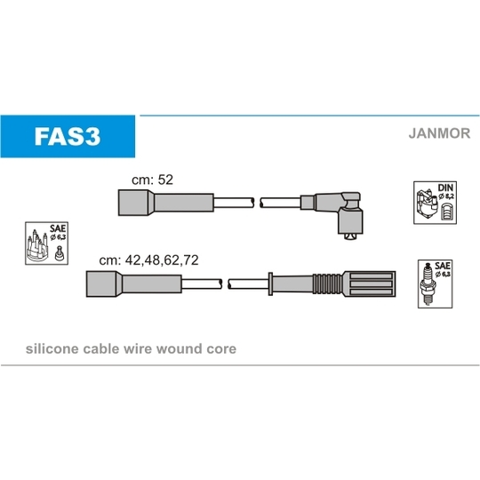 FAS3 - Ignition Cable Kit 