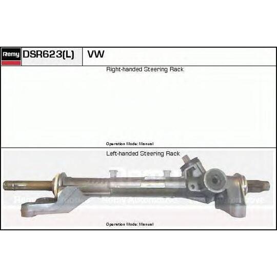 DSR623L - Steering Gear 