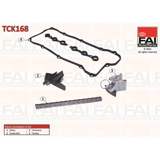 TCK168 - Timing Chain Kit 