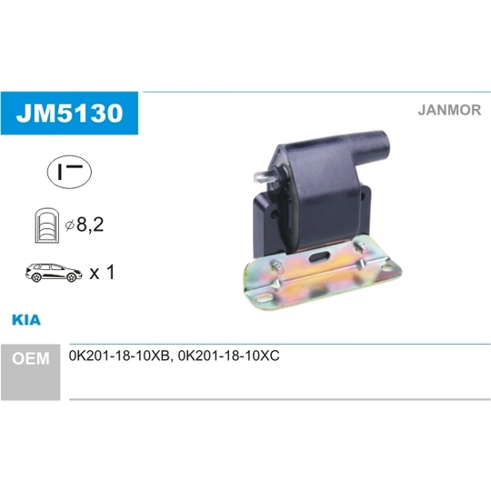 JM5130 - Ignition coil 