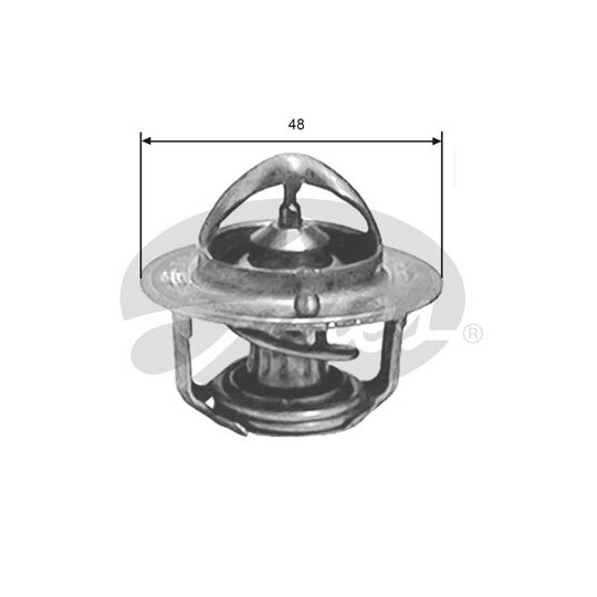 TH33582 - Thermostat, coolant 