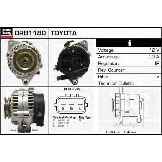 DRB1180 - Alternator 