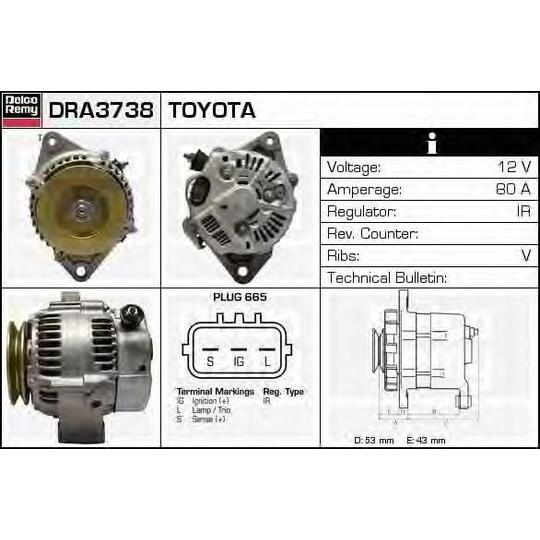 DRA3738 - Generaator 