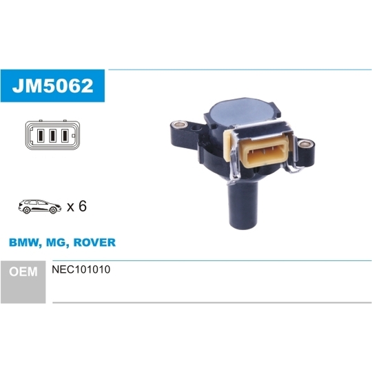 JM5062 - Ignition coil 